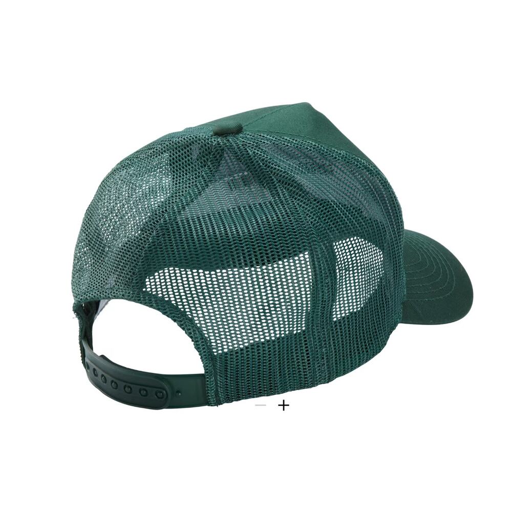 Bass Pro Shops Mesh Trucker Cap - Dark Green - Picture 2 of 2